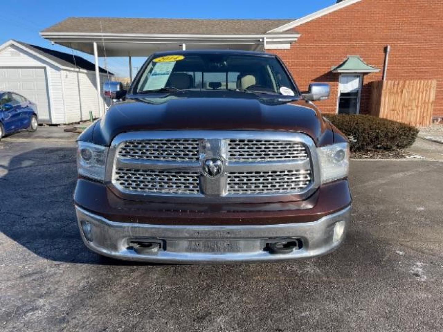 2014 Western Brown RAM 1500 Laramie Crew Cab LWB 4WD (1C6RR7VT1ES) with an 5.7L V8 OHV 16V engine, 8-Speed Automatic transmission, located at 1099 N County Rd 25A, OH, 45373, (937) 908-9800, 40.057079, -84.212883 - Photo#5