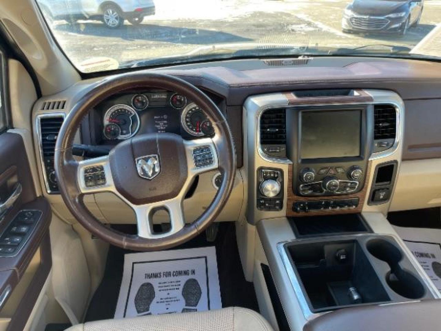 2014 Western Brown RAM 1500 Laramie Crew Cab LWB 4WD (1C6RR7VT1ES) with an 5.7L V8 OHV 16V engine, 8-Speed Automatic transmission, located at 1099 N County Rd 25A, OH, 45373, (937) 908-9800, 40.057079, -84.212883 - Photo#7