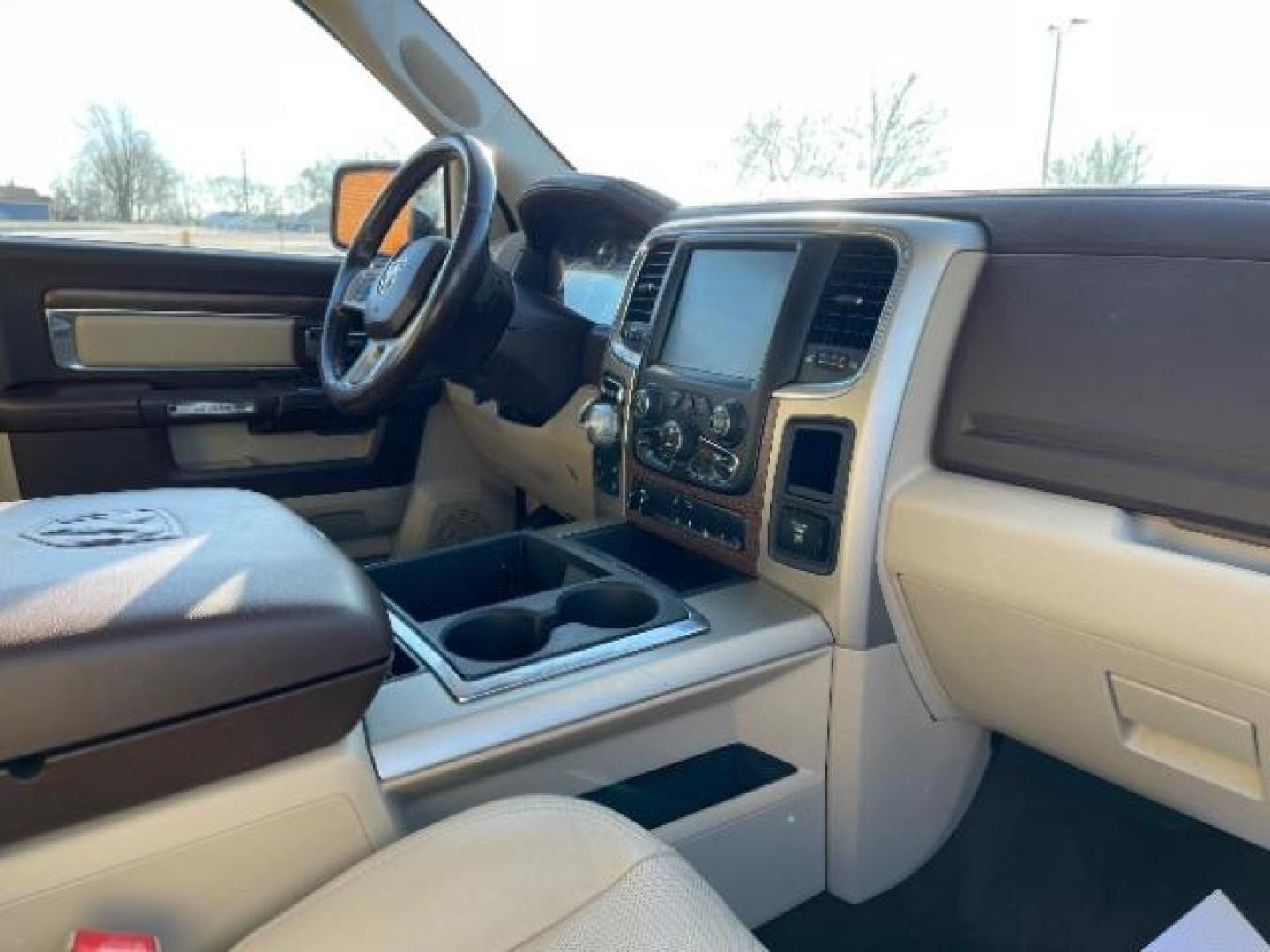 2014 Western Brown RAM 1500 Laramie Crew Cab LWB 4WD (1C6RR7VT1ES) with an 5.7L V8 OHV 16V engine, 8-Speed Automatic transmission, located at 1099 N County Rd 25A, OH, 45373, (937) 908-9800, 40.057079, -84.212883 - Photo#8