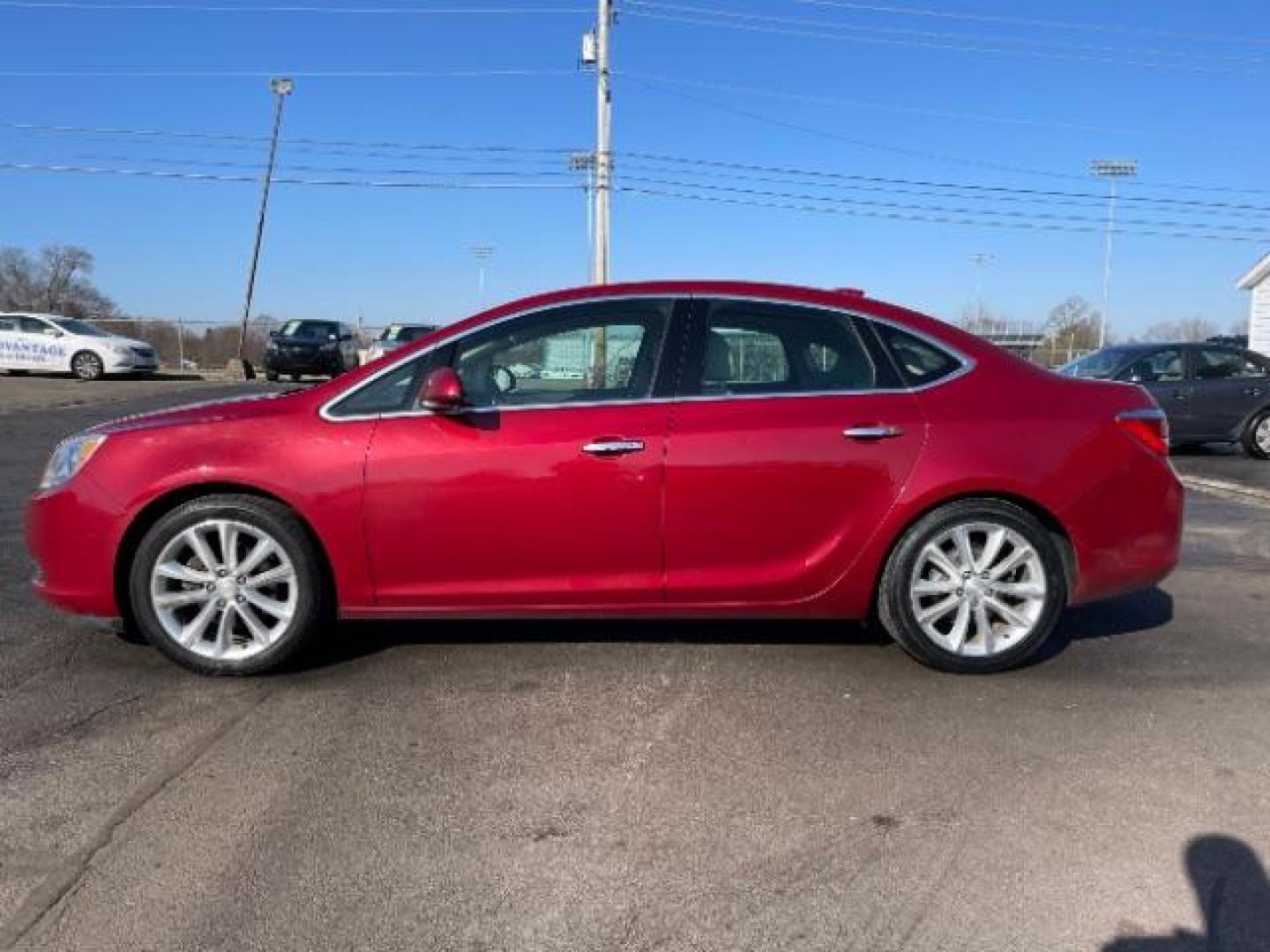 2015 Crystal Red Tintcoat Buick Verano Leather (1G4PS5SK5F4) with an 2.4L L4 DOHC 16V FFV engine, 6-Speed Automatic transmission, located at 1951 S Dayton Lakeview Rd., New Carlisle, OH, 45344, (937) 908-9800, 39.890999, -84.050255 - Photo#2