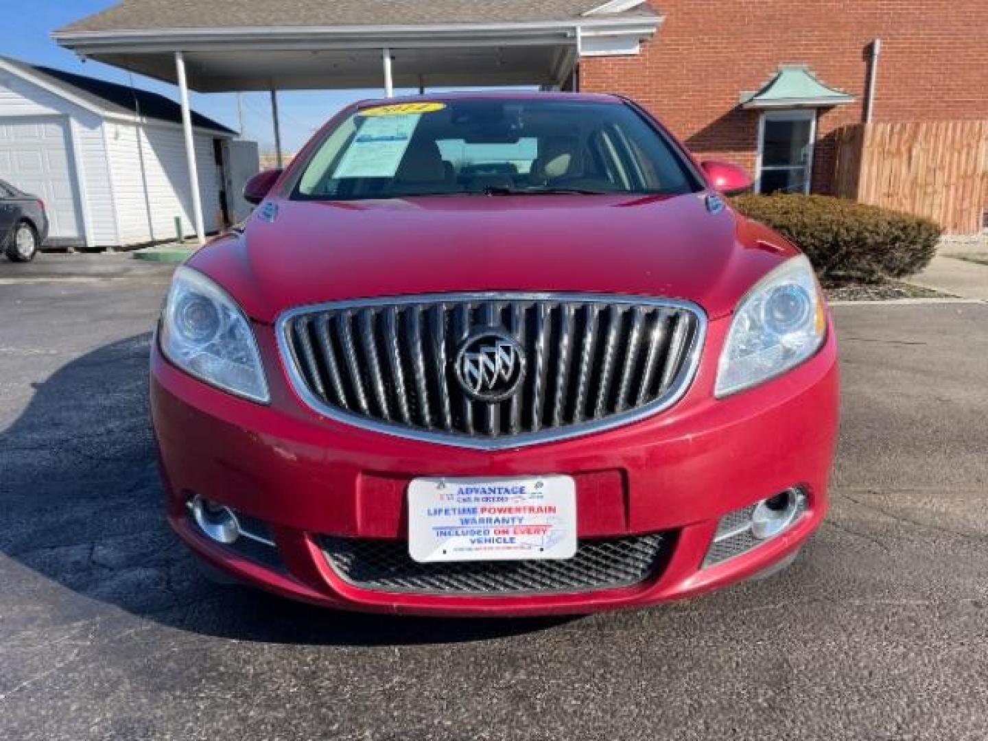 2015 Crystal Red Tintcoat Buick Verano Leather (1G4PS5SK5F4) with an 2.4L L4 DOHC 16V FFV engine, 6-Speed Automatic transmission, located at 1951 S Dayton Lakeview Rd., New Carlisle, OH, 45344, (937) 908-9800, 39.890999, -84.050255 - Photo#4