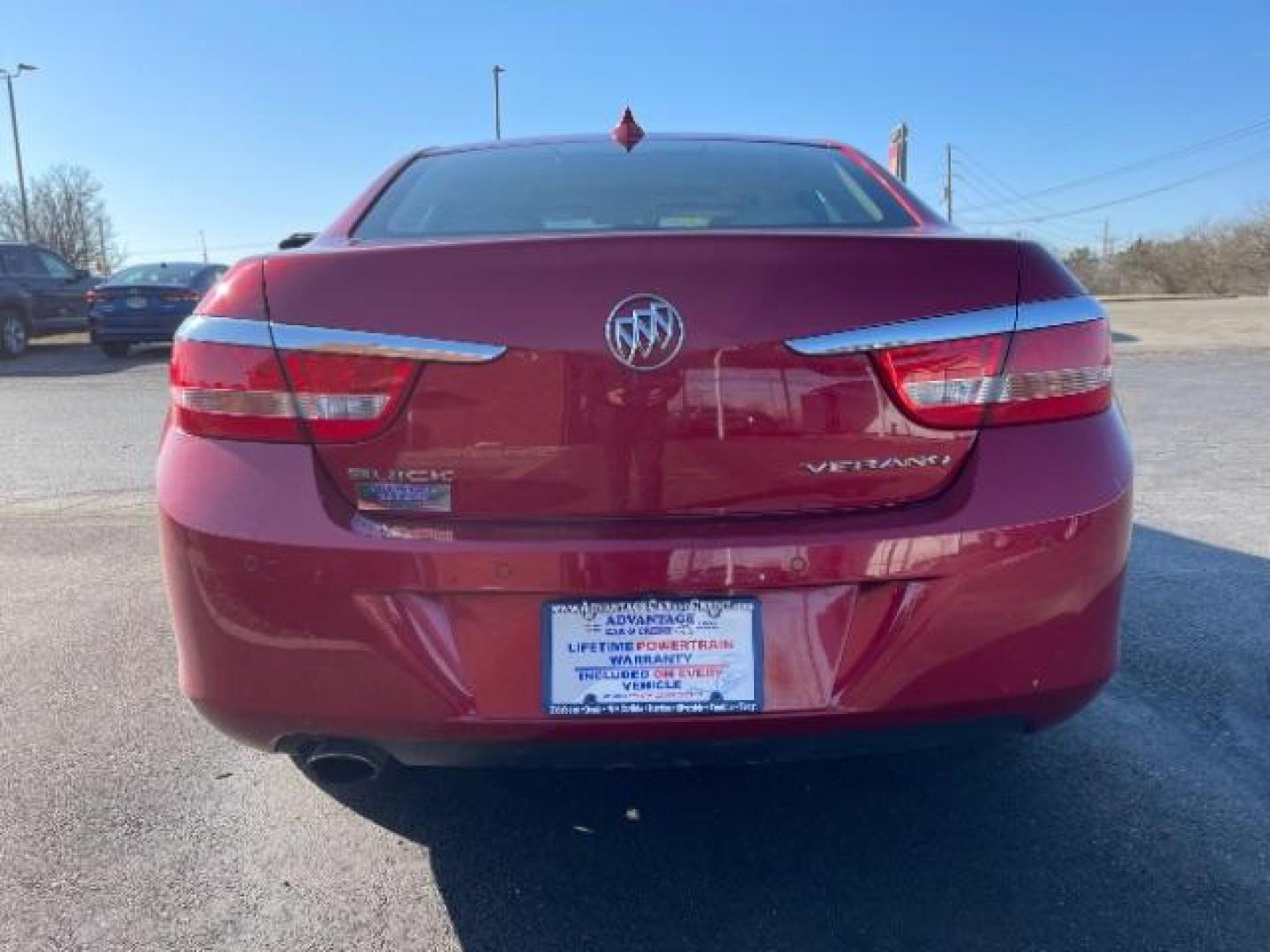 2015 Crystal Red Tintcoat Buick Verano Leather (1G4PS5SK5F4) with an 2.4L L4 DOHC 16V FFV engine, 6-Speed Automatic transmission, located at 1951 S Dayton Lakeview Rd., New Carlisle, OH, 45344, (937) 908-9800, 39.890999, -84.050255 - Photo#5