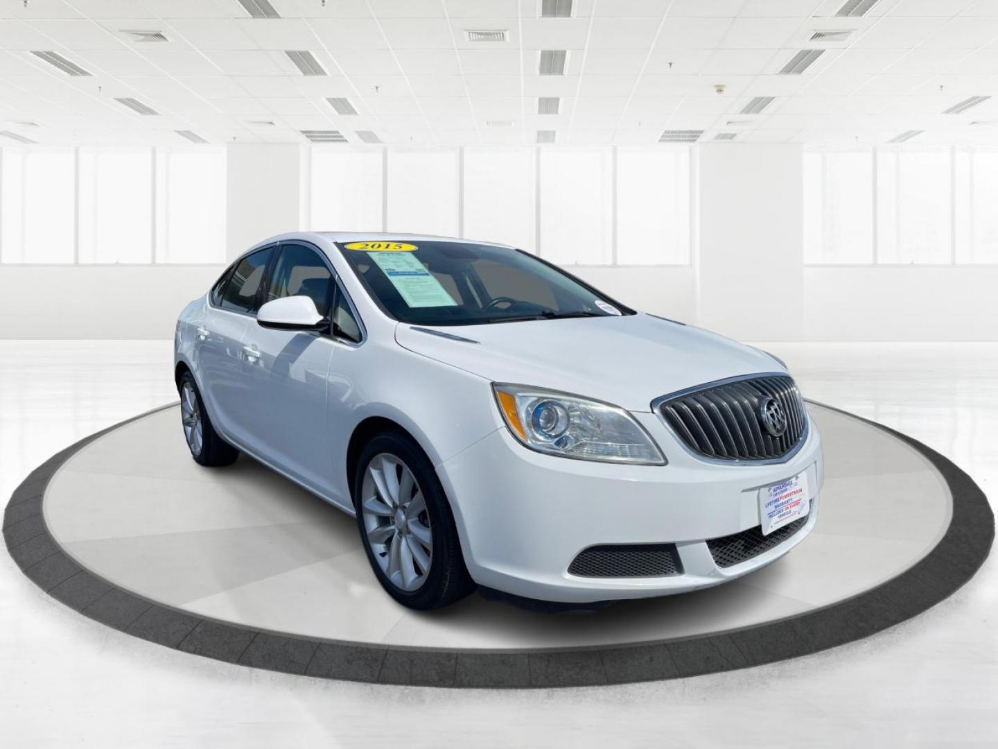 2015 Summit White Buick Verano Base (1G4PP5SK5F4) with an 2.4L L4 DOHC 16V FFV engine, 6-Speed Automatic transmission, located at 401 Woodman Dr, Riverside, OH, 45431, (937) 908-9800, 39.763779, -84.122063 - Photo#0