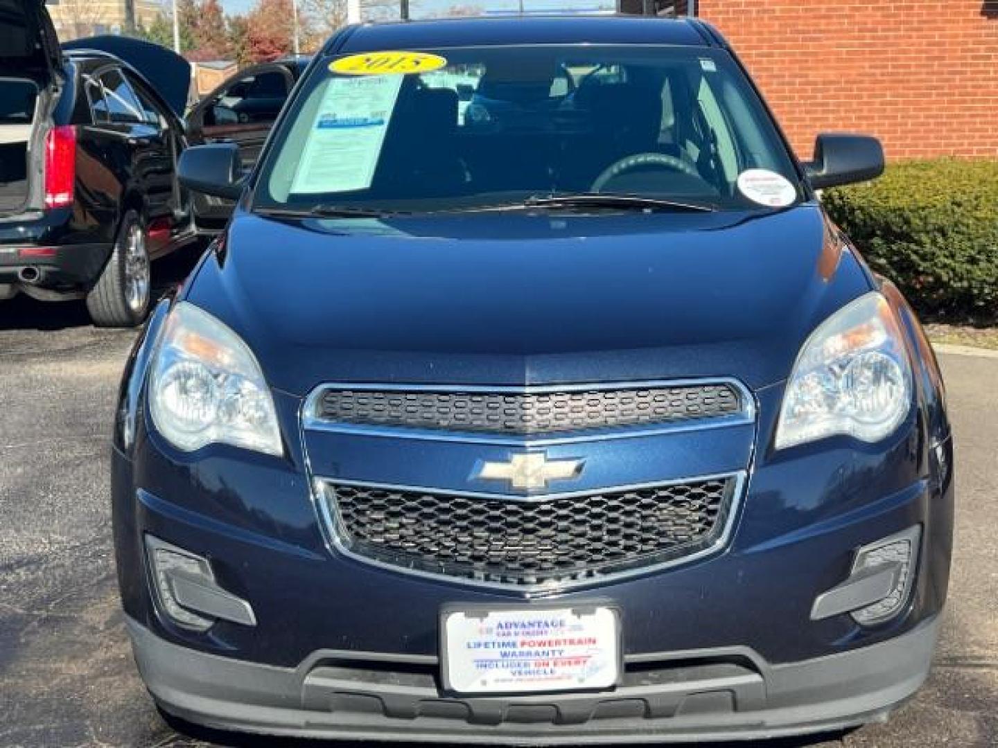 2015 Blue Velvet Metallic Chevrolet Equinox LS 2WD (2GNALAEKXF6) with an 2.4L L4 DOHC 16V FFV engine, 6-Speed Automatic transmission, located at 1951 S Dayton Lakeview Rd., New Carlisle, OH, 45344, (937) 908-9800, 39.890999, -84.050255 - Photo#1