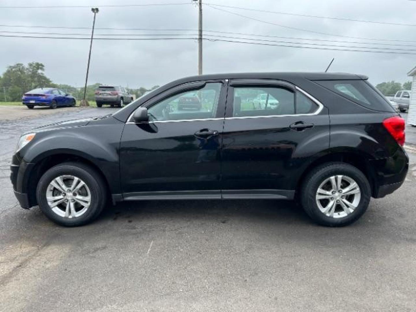 2015 Black Chevrolet Equinox LS 2WD (2GNALAEK8F1) with an 2.4L L4 DOHC 16V FFV engine, 6-Speed Automatic transmission, located at 880 E. National Road, Vandalia, OH, 45377, (937) 908-9800, 39.892189, -84.181015 - Photo#3