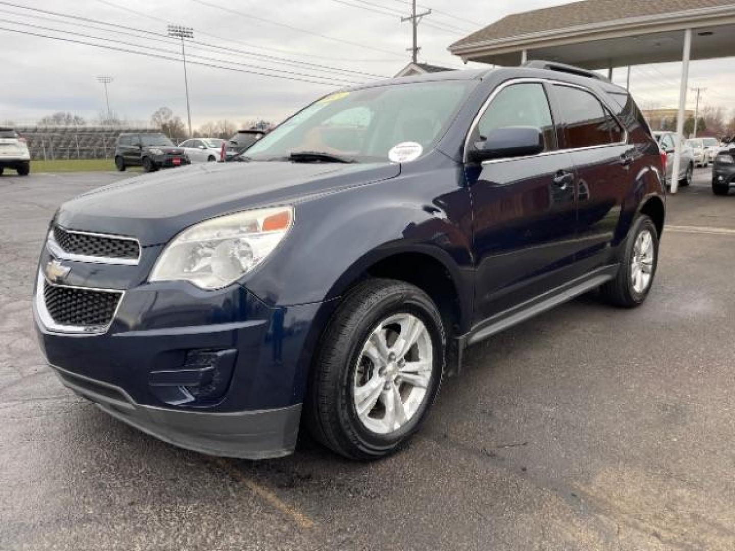 2015 Blue Velvet Metallic Chevrolet Equinox 1LT 2WD (2GNALBEK6F1) with an 2.4L L4 DOHC 16V FFV engine, 6-Speed Automatic transmission, located at 1099 N County Rd 25A, OH, 45373, (937) 908-9800, 40.057079, -84.212883 - Photo#1