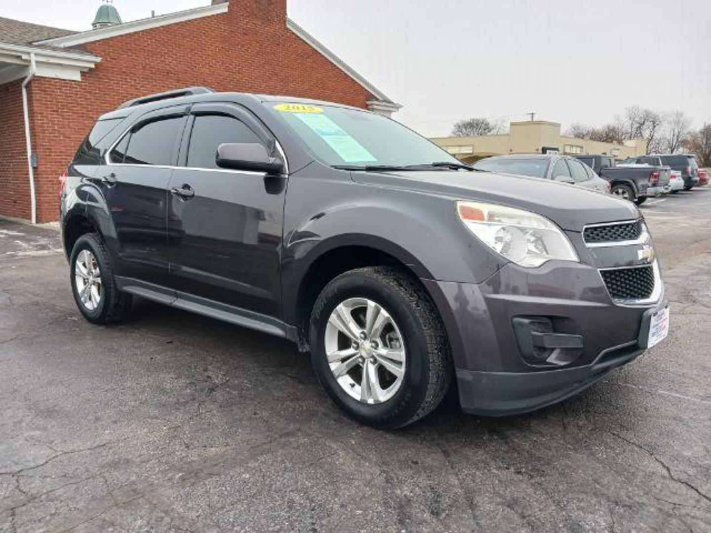 2015 Tungsten Metallic Chevrolet Equinox 1LT 2WD (1GNALBEK9FZ) with an 2.4L L4 DOHC 16V FFV engine, 6-Speed Automatic transmission, located at 1184 Kauffman Ave, Fairborn, OH, 45324, (937) 908-9800, 39.807365, -84.029114 - Photo#0