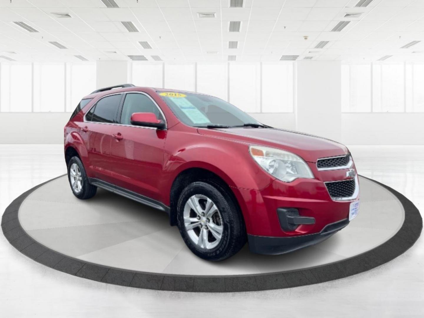 2015 Crystal Red Tintcoat Chevrolet Equinox 1LT AWD (2GNFLFEK3F6) with an 2.4L L4 DOHC 16V FFV engine, 6-Speed Automatic transmission, located at 1230 East Main St, Xenia, OH, 45385, (937) 908-9800, 39.687321, -83.910294 - Photo#0