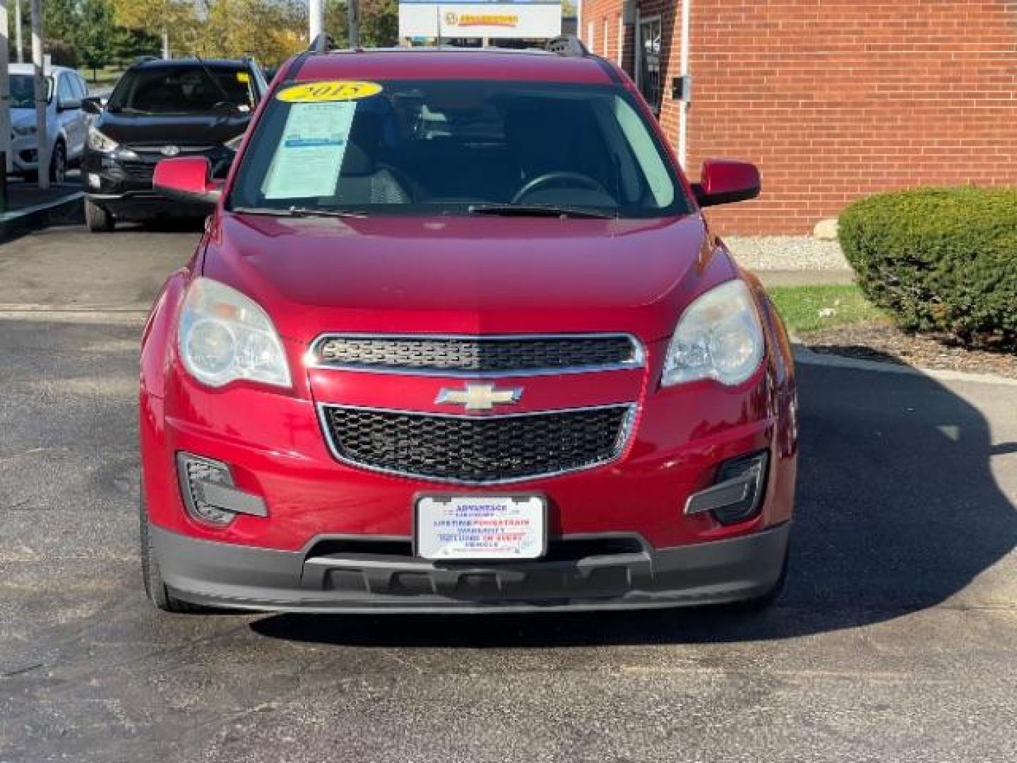 2015 Crystal Red Tintcoat Chevrolet Equinox 1LT 2WD (2GNALBEK3F1) with an 2.4L L4 DOHC 16V FFV engine, 6-Speed Automatic transmission, located at 880 E. National Road, Vandalia, OH, 45377, (937) 908-9800, 39.892189, -84.181015 - Photo#1