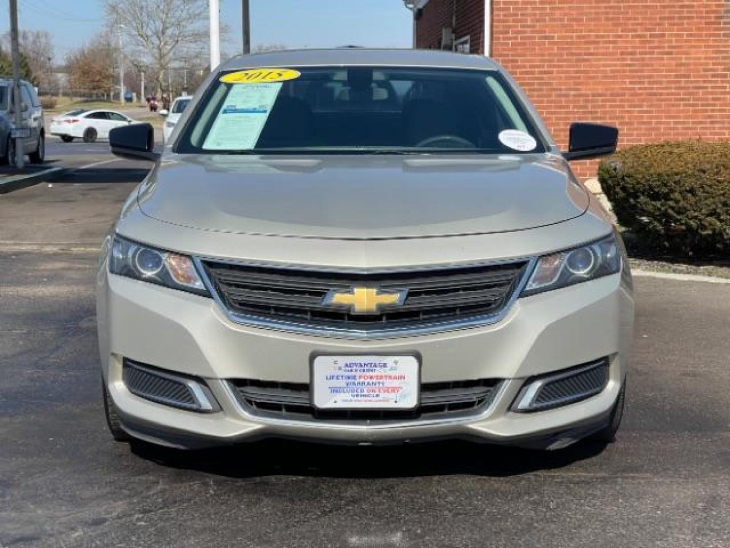 2015 Champagne Silver Metallic Chevrolet Impala LS (2G11Z5SL2F9) with an 2.5L L4 DOHC 16V engine, 6-Speed Automatic transmission, located at 1951 S Dayton Lakeview Rd., New Carlisle, OH, 45344, (937) 908-9800, 39.890999, -84.050255 - Photo#4