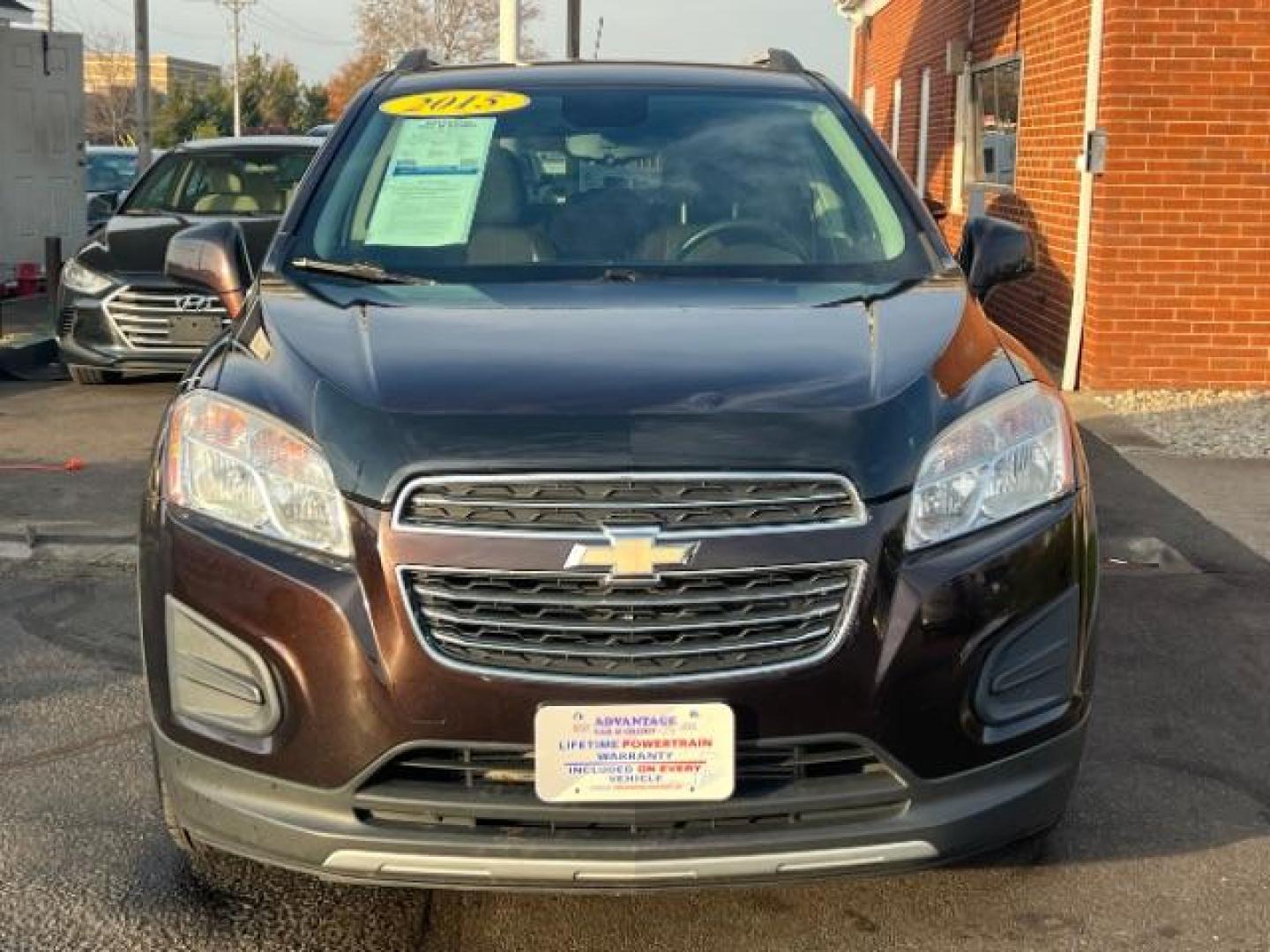 2015 Deep Espresso Metallic Chevrolet Trax LT FWD (KL7CJLSB0FB) with an 1.4L L4 DOHC 16V engine, 6-Speed Automatic transmission, located at 4508 South Dixie Dr, Moraine, OH, 45439, (937) 908-9800, 39.690136, -84.216438 - Photo#1