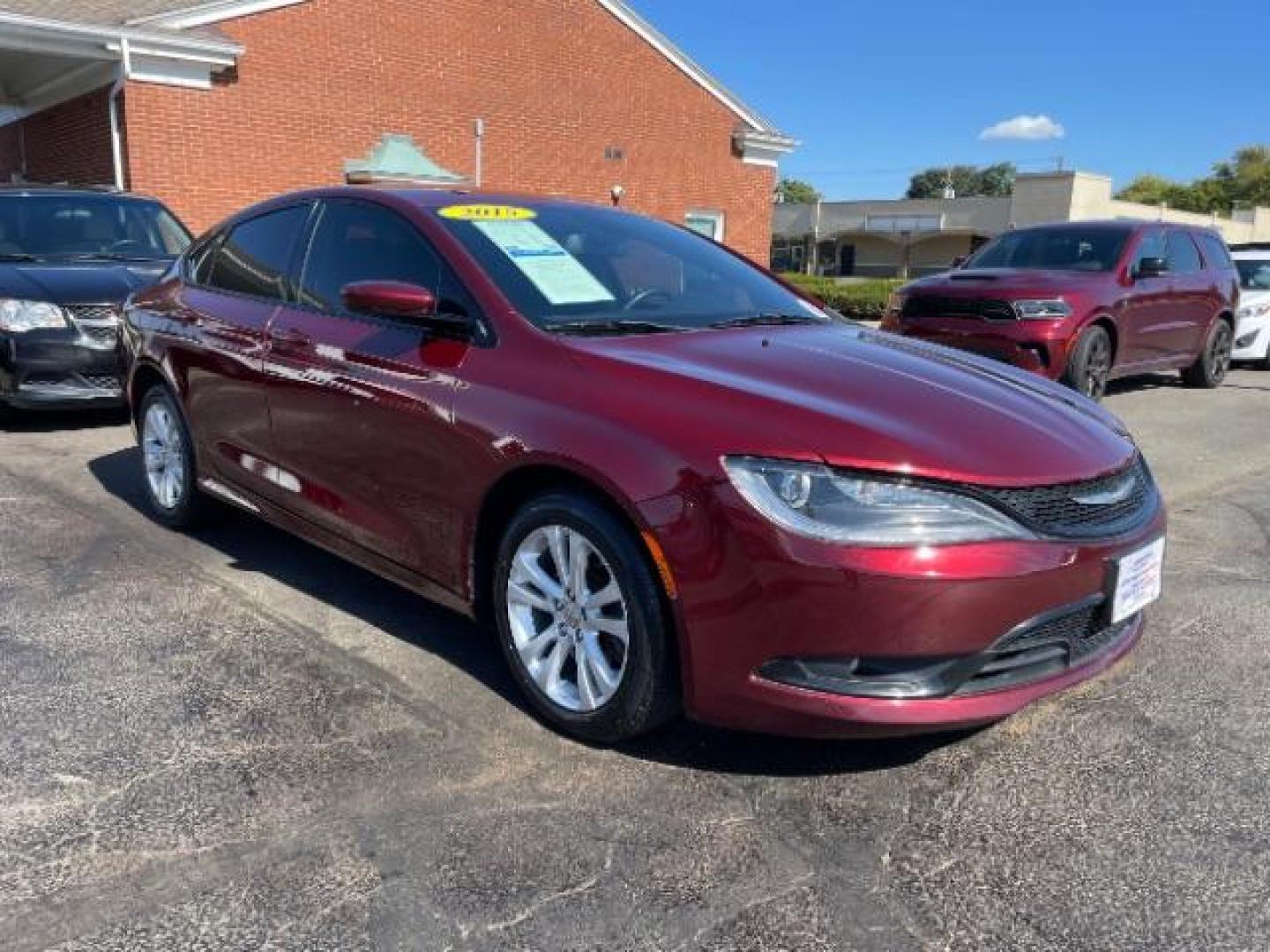 2015 Velvet Red Pearlcoat Chrysler 200 S (1C3CCCBB8FN) with an 2.4L L4 DOHC 16V engine, 9-Speed Automatic transmission, located at 1951 S Dayton Lakeview Rd., New Carlisle, OH, 45344, (937) 908-9800, 39.890999, -84.050255 - Photo#0