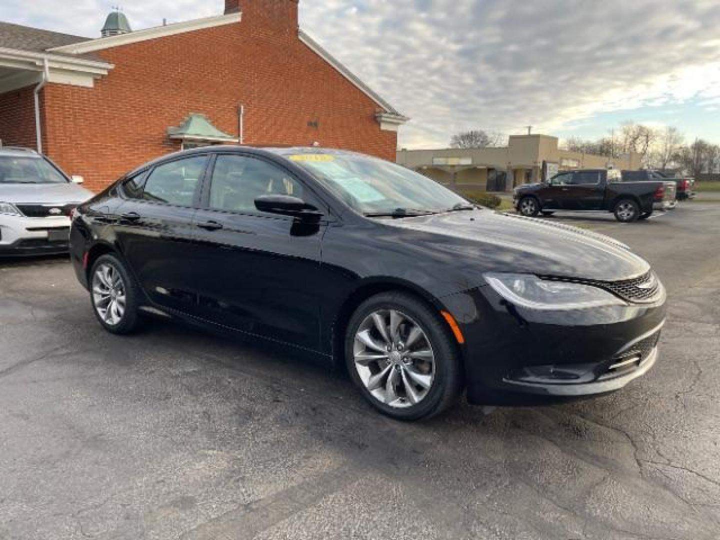 2015 Black Clearcoat Chrysler 200 S (1C3CCCBG7FN) with an 3.6L V6 DOHC 24V FFV engine, 9-Speed Automatic transmission, located at 1951 S Dayton Lakeview Rd., New Carlisle, OH, 45344, (937) 908-9800, 39.890999, -84.050255 - Photo#0