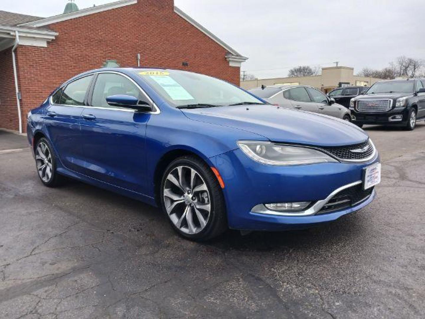 2015 Crystal Blue Pearlcoat Chrysler 200 C AWD (1C3CCCEG7FN) with an 3.6L V6 DOHC 24V FFV engine, 9-Speed Automatic transmission, located at 1951 S Dayton Lakeview Rd., New Carlisle, OH, 45344, (937) 908-9800, 39.890999, -84.050255 - Photo#0