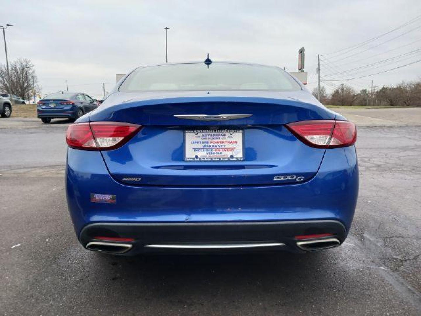 2015 Crystal Blue Pearlcoat Chrysler 200 C AWD (1C3CCCEG7FN) with an 3.6L V6 DOHC 24V FFV engine, 9-Speed Automatic transmission, located at 1951 S Dayton Lakeview Rd., New Carlisle, OH, 45344, (937) 908-9800, 39.890999, -84.050255 - Photo#5