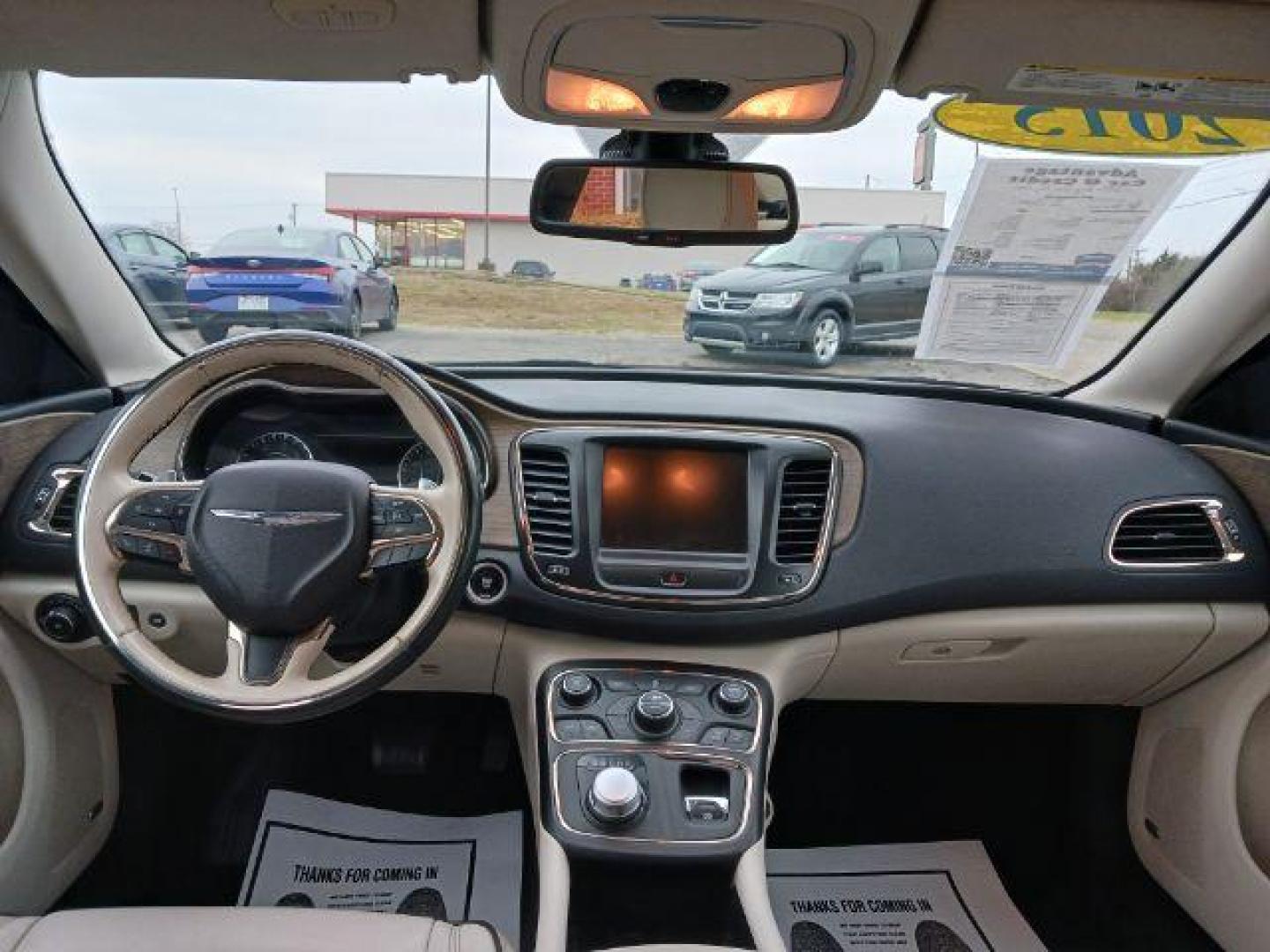 2015 Crystal Blue Pearlcoat Chrysler 200 C AWD (1C3CCCEG7FN) with an 3.6L V6 DOHC 24V FFV engine, 9-Speed Automatic transmission, located at 1951 S Dayton Lakeview Rd., New Carlisle, OH, 45344, (937) 908-9800, 39.890999, -84.050255 - Photo#7