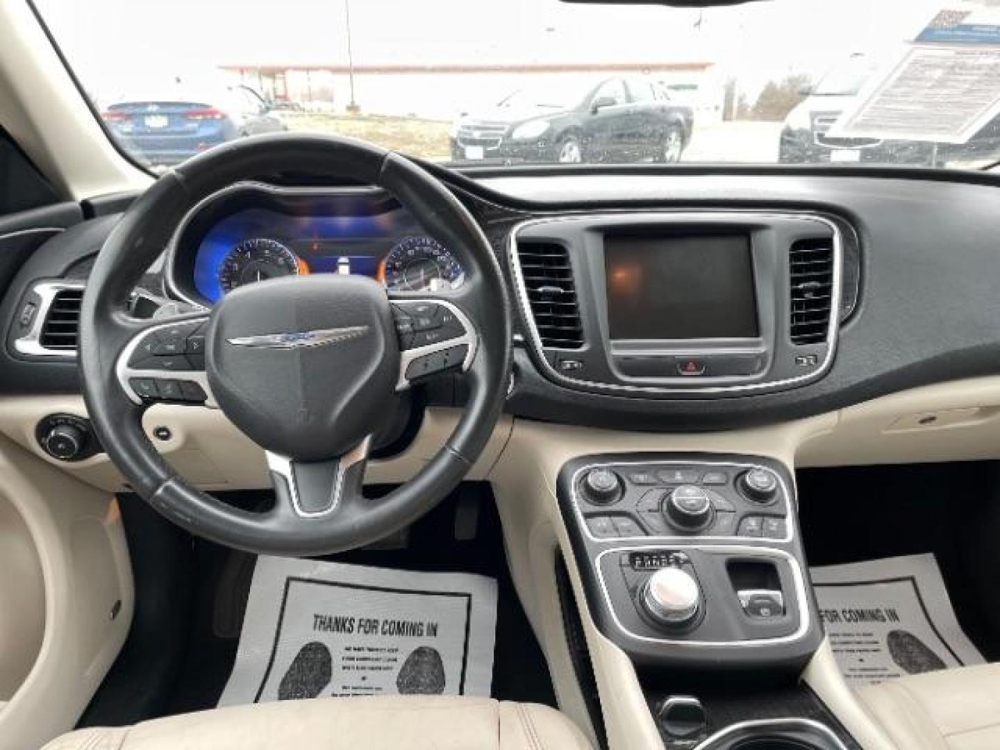 2015 Velvet Red Pearlcoat Chrysler 200 C AWD (1C3CCCEG1FN) with an 3.6L V6 DOHC 24V FFV engine, 9-Speed Automatic transmission, located at 880 E. National Road, Vandalia, OH, 45377, (937) 908-9800, 39.892189, -84.181015 - Photo#7