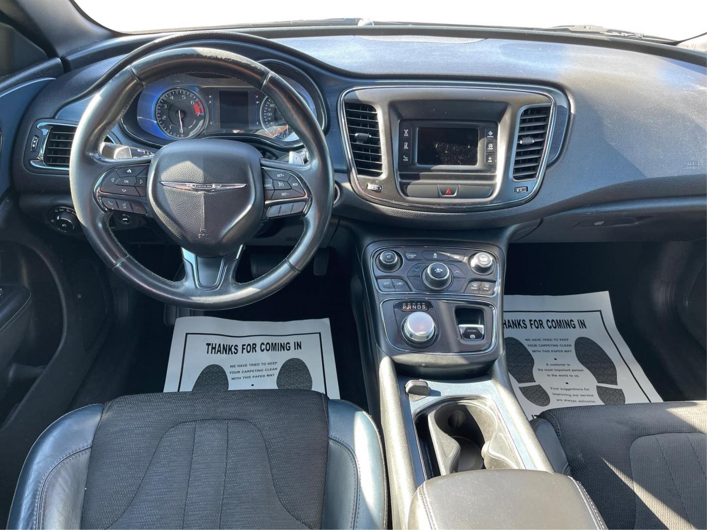 2015 Black Clearcoat Chrysler 200 S (1C3CCCBB2FN) with an 2.4L L4 DOHC 16V engine, 9-Speed Automatic transmission, located at 880 E. National Road, Vandalia, OH, 45377, (937) 908-9800, 39.892189, -84.181015 - Photo#20