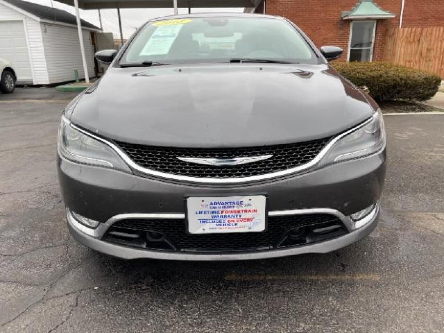 2015 Granite Crystal Met CC Chrysler 200 C AWD (1C3CCCEG2FN) with an 3.6L V6 DOHC 24V FFV engine, 9-Speed Automatic transmission, located at 1099 N County Rd 25A, OH, 45373, (937) 908-9800, 40.057079, -84.212883 - Photo#4