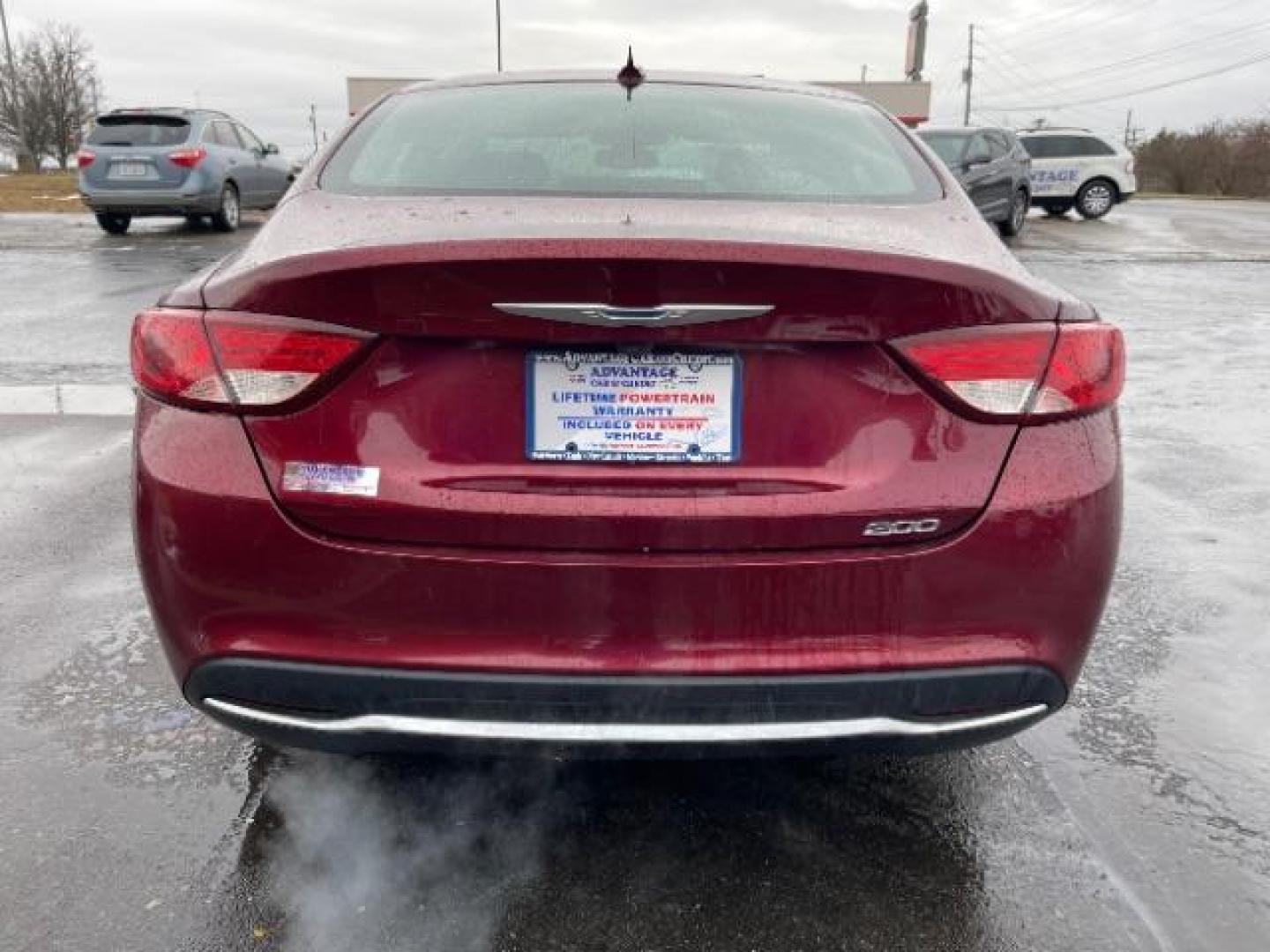 2015 Velvet Red Pearlcoat Chrysler 200 Limited (1C3CCCAB3FN) with an 2.4L L4 DOHC 16V engine, 9-Speed Automatic transmission, located at 401 Woodman Dr, Riverside, OH, 45431, (937) 908-9800, 39.763779, -84.122063 - Photo#3