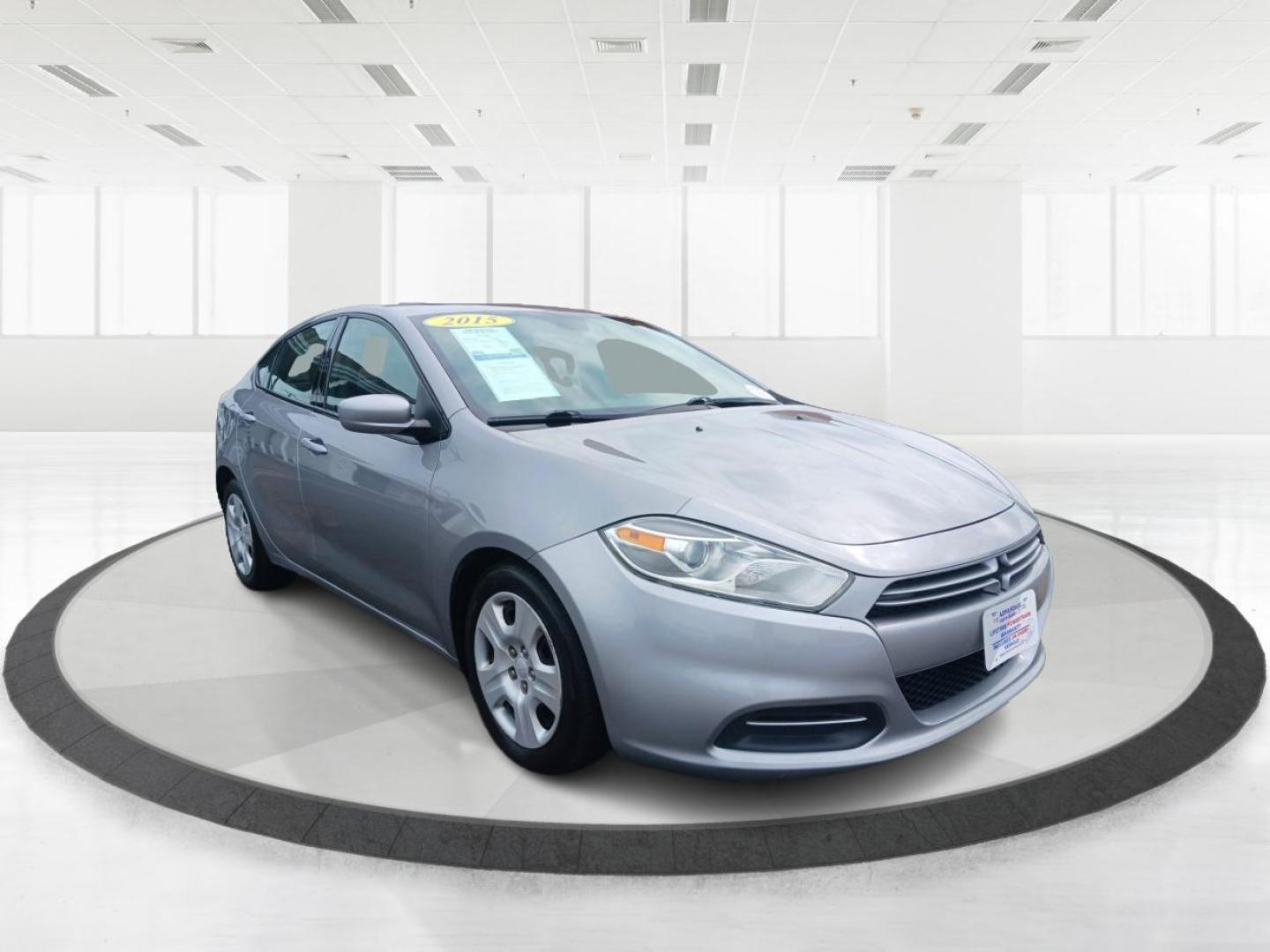 2015 Billet Silver Metallic CC Dodge Dart (1C3CDFAA4FD) with an 2.0L L4 DOHC 16V TURBO engine, located at 1230 East Main St, Xenia, OH, 45385, (937) 908-9800, 39.687321, -83.910294 - Photo#0