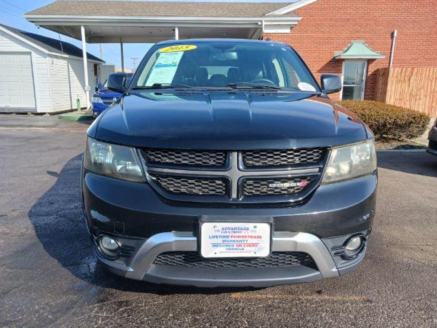 2015 Pitch Black Clearcoat Dodge Journey Crossroad AWD (3C4PDDGG1FT) with an 3.6L V6 DOHC 24V engine, 6-Speed Automatic transmission, located at 1099 N County Rd 25A, OH, 45373, (937) 908-9800, 40.057079, -84.212883 - Photo#1