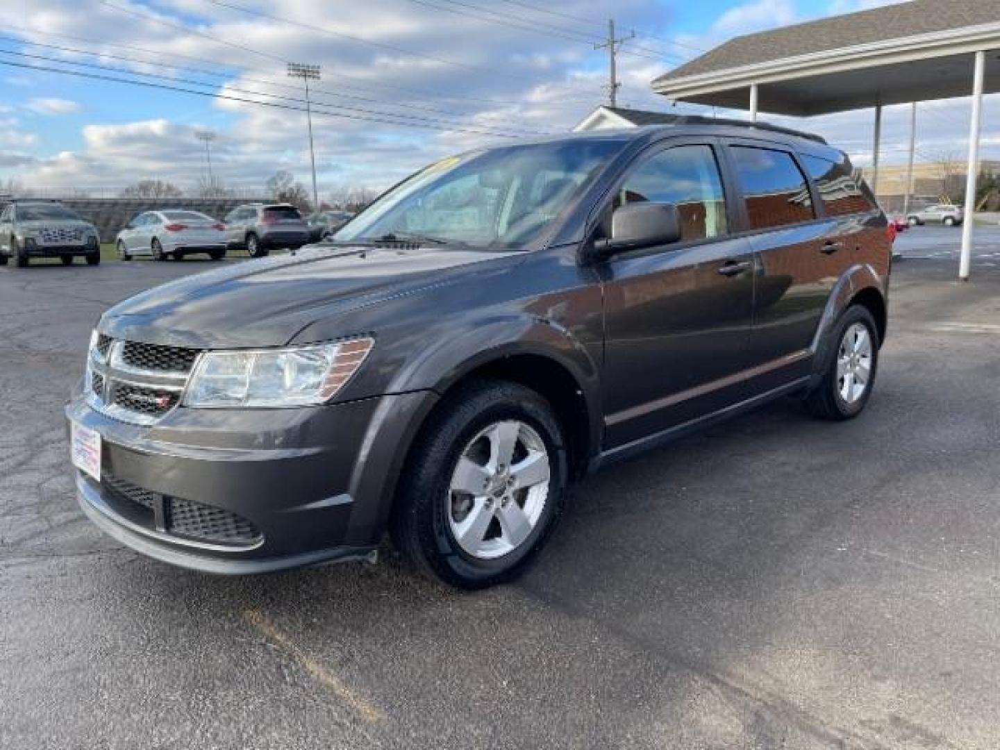 2015 Granite Crystal Met CC Dodge Journey SE (3C4PDCAB9FT) with an 2.4L L4 DOHC 16V engine, 4-Speed Automatic transmission, located at 1230 East Main St, Xenia, OH, 45385, (937) 908-9800, 39.687321, -83.910294 - Photo#1