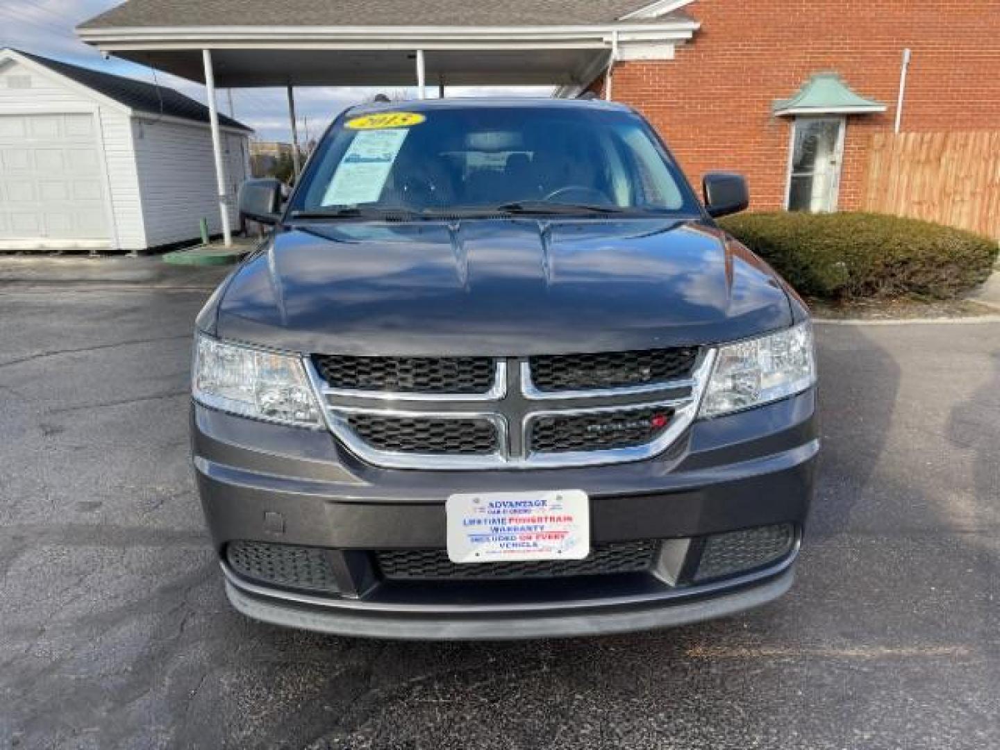 2015 Granite Crystal Met CC Dodge Journey SE (3C4PDCAB9FT) with an 2.4L L4 DOHC 16V engine, 4-Speed Automatic transmission, located at 1230 East Main St, Xenia, OH, 45385, (937) 908-9800, 39.687321, -83.910294 - Photo#2