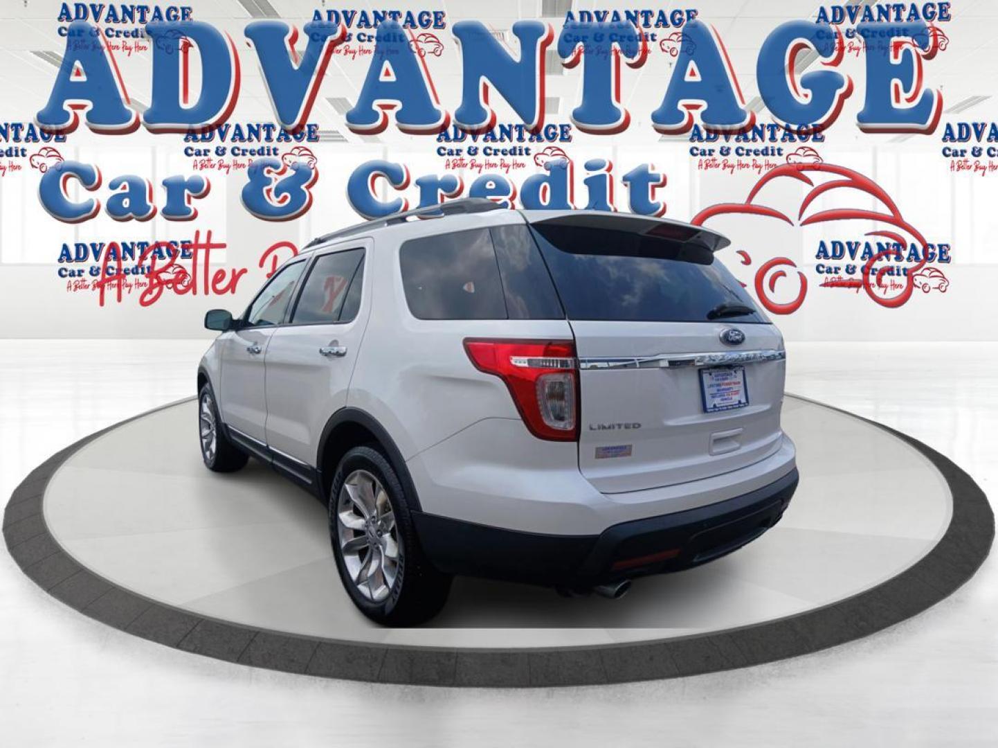 2015 White Platinum Metallic Tri-coat Ford Explorer (1FM5K8F82FG) with an 3.5L V6 DOHC 24V engine, 6-Speed Automatic transmission, located at 1184 Kauffman Ave, Fairborn, OH, 45324, (937) 908-9800, 39.807365, -84.029114 - Photo#4