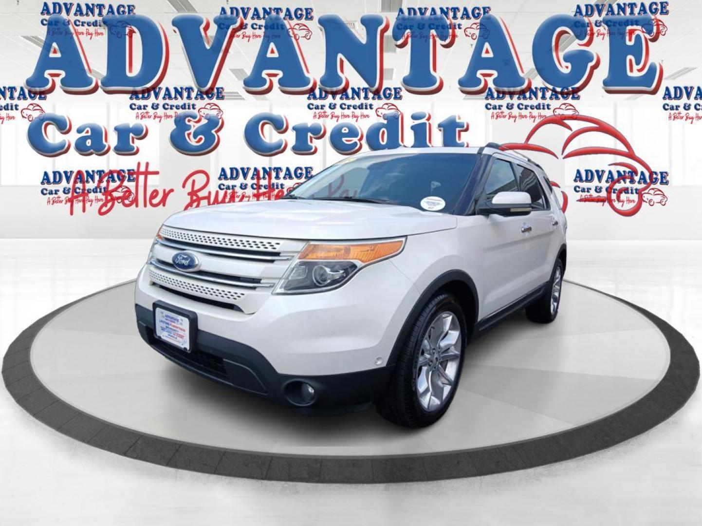 2015 White Platinum Metallic Tri-coat Ford Explorer (1FM5K8F82FG) with an 3.5L V6 DOHC 24V engine, 6-Speed Automatic transmission, located at 1184 Kauffman Ave, Fairborn, OH, 45324, (937) 908-9800, 39.807365, -84.029114 - Photo#7