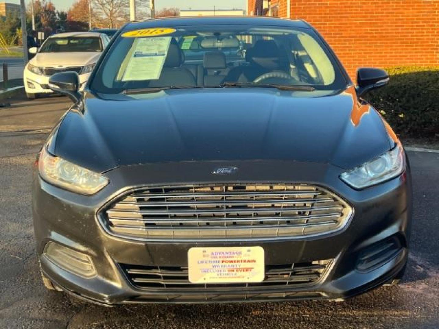 2015 Tuxedo Black Ford Fusion SE (3FA6P0H73FR) with an 2.5L L4 DOHC 16V engine, 6-Speed Automatic transmission, located at 1230 East Main St, Xenia, OH, 45385, (937) 908-9800, 39.687321, -83.910294 - Photo#1