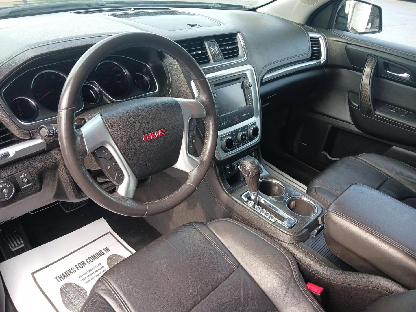 2015 Carbon Black Metallic GMC Acadia SLT-1 AWD (1GKKVRKD4FJ) with an 3.6L V6 DOHC 24V engine, 6-Speed Automatic transmission, located at 1230 East Main St, Xenia, OH, 45385, (937) 908-9800, 39.687321, -83.910294 - Photo#8