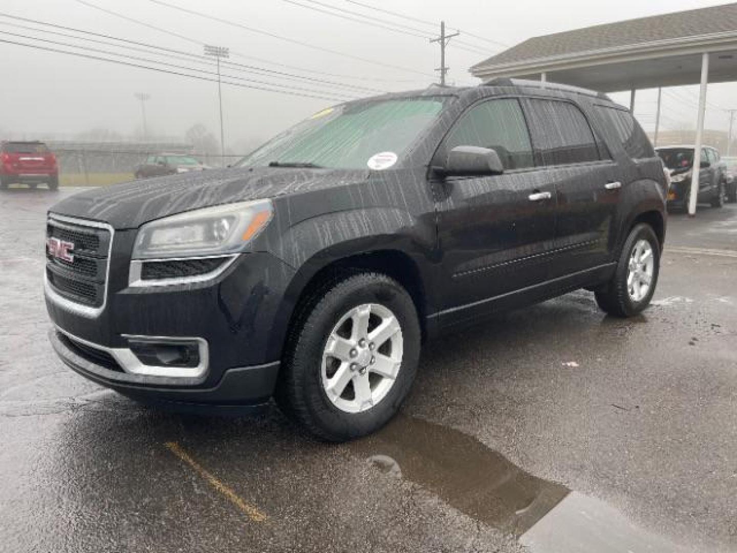 2015 Carbon Black Metallic GMC Acadia SLE-2 FWD (1GKKRPKD3FJ) with an 3.6L V6 DOHC 24V engine, 6-Speed Automatic transmission, located at 1184 Kauffman Ave, Fairborn, OH, 45324, (937) 908-9800, 39.807365, -84.029114 - Photo#1