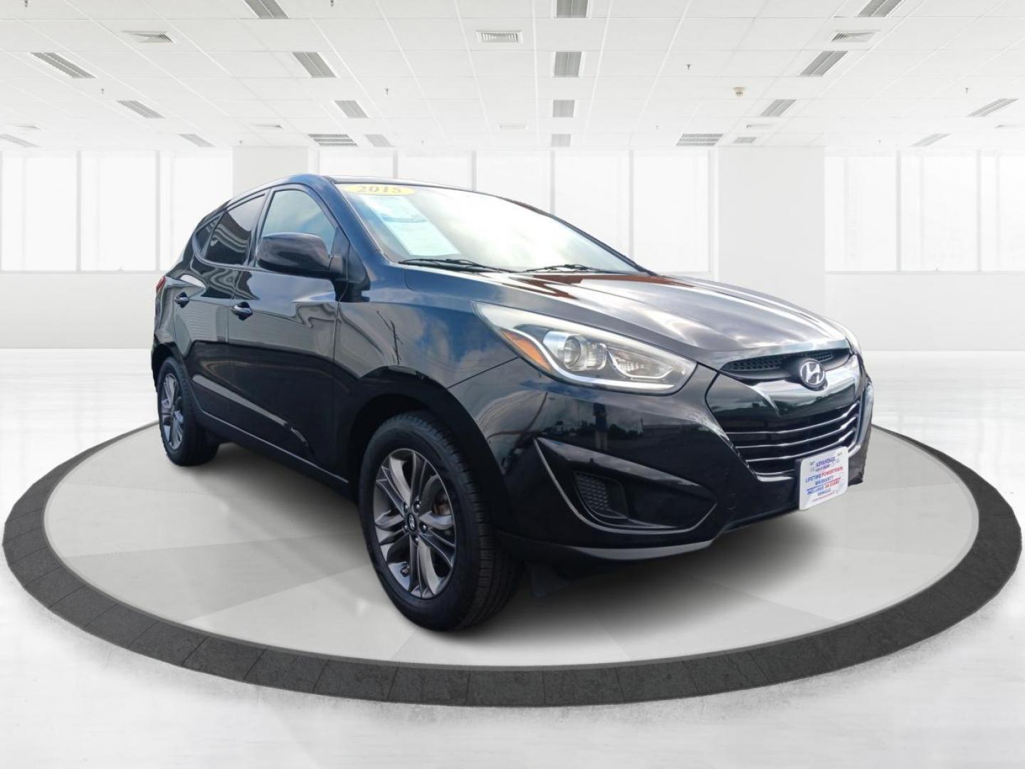 2015 Ash Black Mica Hyundai Tucson (KM8JT3AF9FU) with an 2.0L L4 DOHC 16V engine, 6-Speed Automatic transmission, located at 401 Woodman Dr, Riverside, OH, 45431, (937) 908-9800, 39.763779, -84.122063 - Photo#0