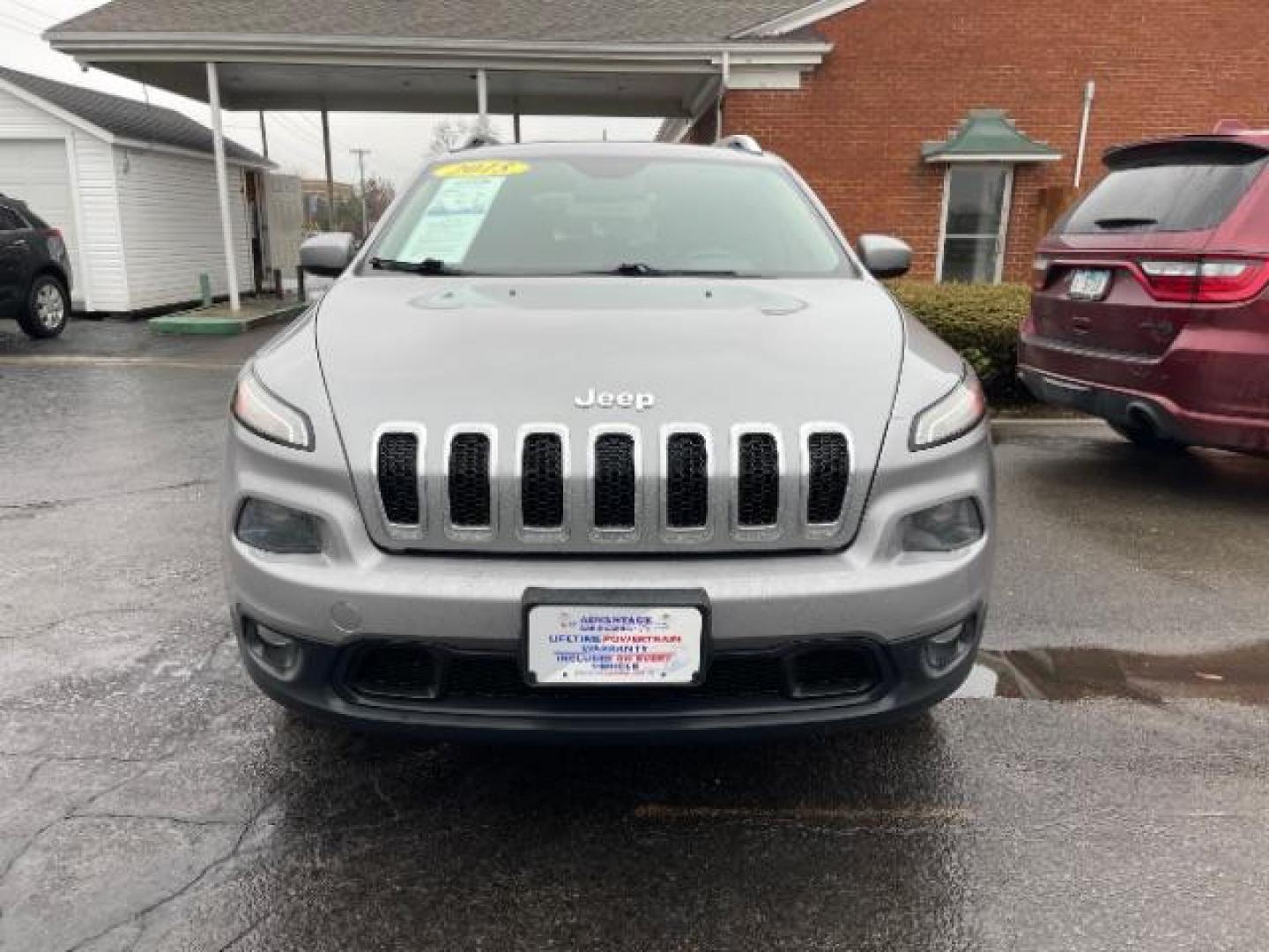 2015 Billet Silver Metallic CC Jeep Cherokee Latitude 4WD (1C4PJMCBXFW) with an 2.4L L4 DOHC 16V engine, 9-Speed Automatic transmission, located at 1184 Kauffman Ave, Fairborn, OH, 45324, (937) 908-9800, 39.807365, -84.029114 - Photo#3