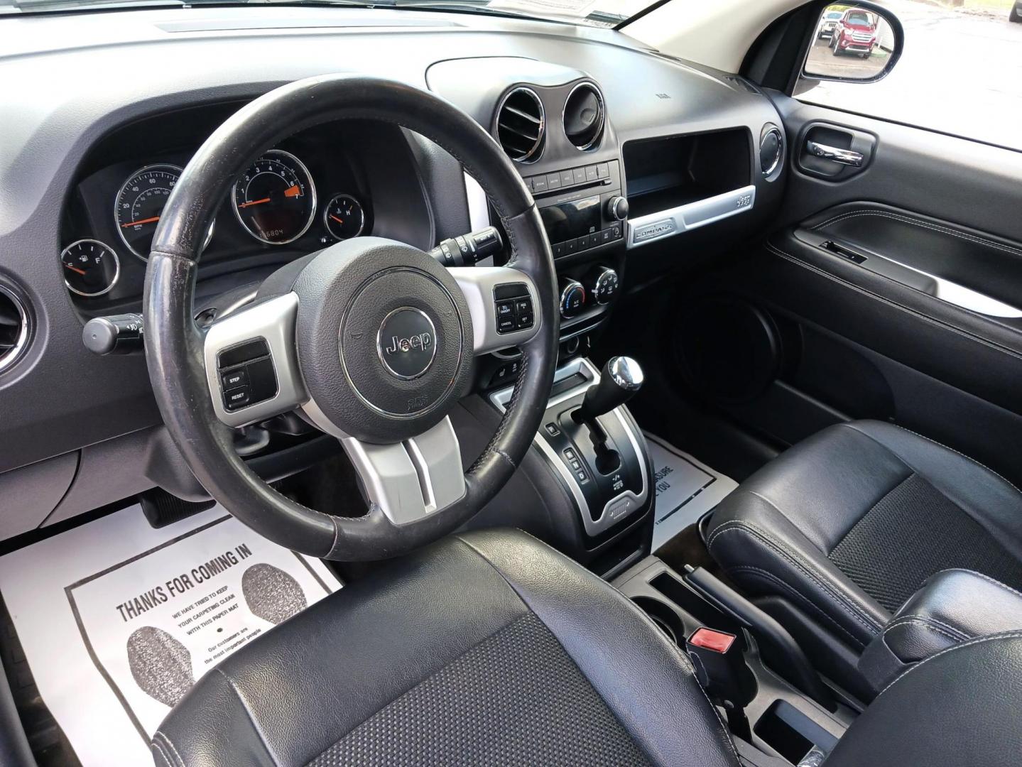 2015 Granite Crystal Metallic Clear Coat Jeep Compass (1C4NJDEB4FD) with an 2.4L L4 DOHC 16V engine, 6-Speed Automatic transmission, located at 1184 Kauffman Ave, Fairborn, OH, 45324, (937) 908-9800, 39.807365, -84.029114 - Photo#8