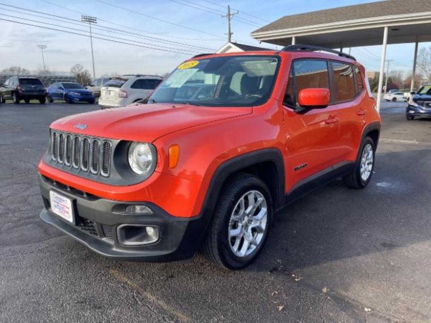 2015 Omaha Orange Jeep Renegade Latitude FWD (ZACCJABT6FP) with an 2.4L L4 DOHC 16V engine, 6-Speed Manual transmission, located at 1951 S Dayton Lakeview Rd., New Carlisle, OH, 45344, (937) 908-9800, 39.890999, -84.050255 - Photo#1