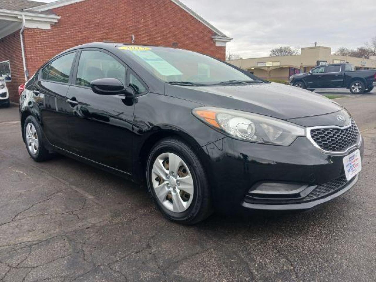 2015 Aurora Black Kia Forte LX (KNAFK4A64F5) with an 1.8L L4 DOHC 16V engine, located at 1951 S Dayton Lakeview Rd., New Carlisle, OH, 45344, (937) 908-9800, 39.890999, -84.050255 - Photo#0