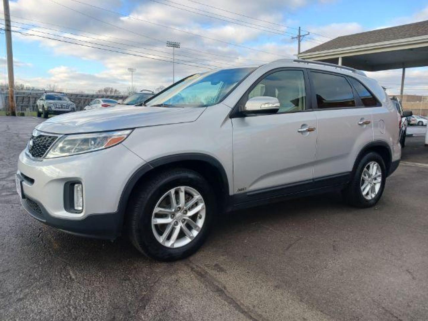 2015 Titanium Silver Kia Sorento LX AWD (5XYKTCA66FG) with an 2.4L L4 DOHC 16V engine, 6-Speed Automatic transmission, located at 401 Woodman Dr, Riverside, OH, 45431, (937) 908-9800, 39.763779, -84.122063 - Photo#2