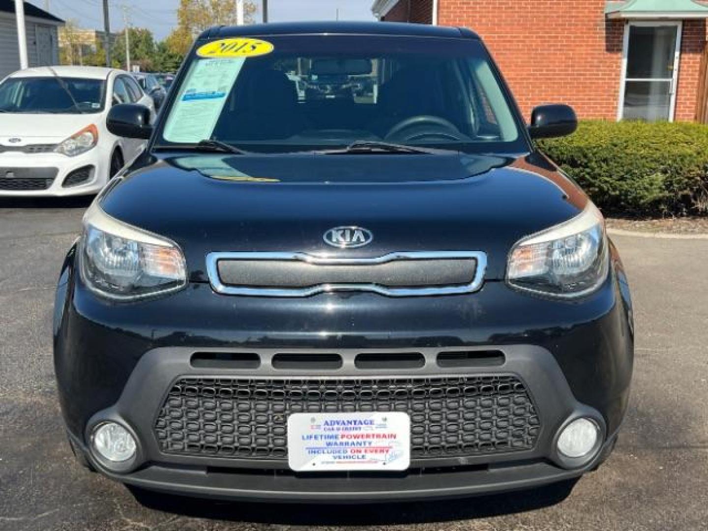 2015 Shadow Black Kia Soul Base (KNDJN2A29F7) with an 1.6L L4 DOHC 16V engine, located at 1951 S Dayton Lakeview Rd., New Carlisle, OH, 45344, (937) 908-9800, 39.890999, -84.050255 - Photo#1