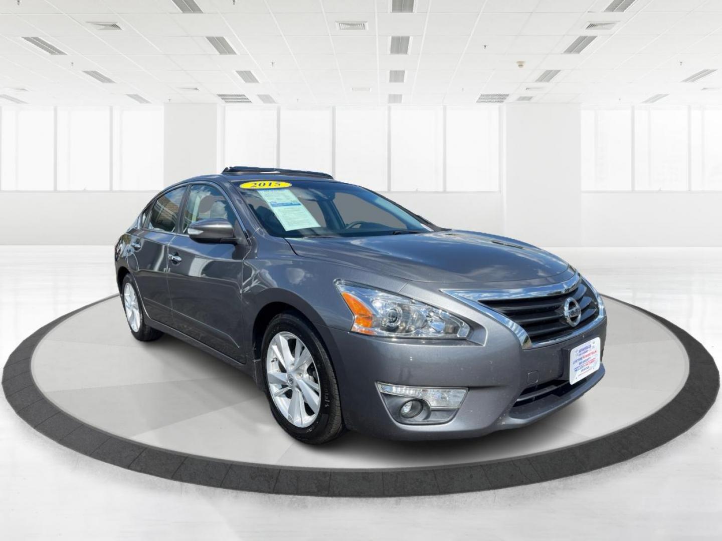 2015 Gun Metallic Nissan Altima 2.5 S (1N4AL3AP6FC) with an 2.5L L4 DOHC 16V engine, Continuously Variable Transmission transmission, located at 1099 N County Rd 25A, OH, 45373, (937) 908-9800, 40.057079, -84.212883 - Photo#0