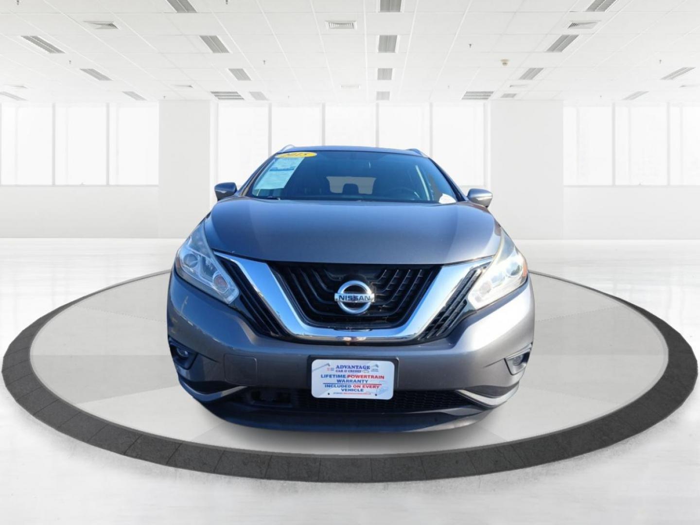 2015 Gun Metallic Nissan Murano Platinum AWD (5N1AZ2MH7FN) with an 3.5L V6 DOHC 24V engine, Continuously Variable Transmission transmission, located at 401 Woodman Dr, Riverside, OH, 45431, (937) 908-9800, 39.763779, -84.122063 - Photo#6