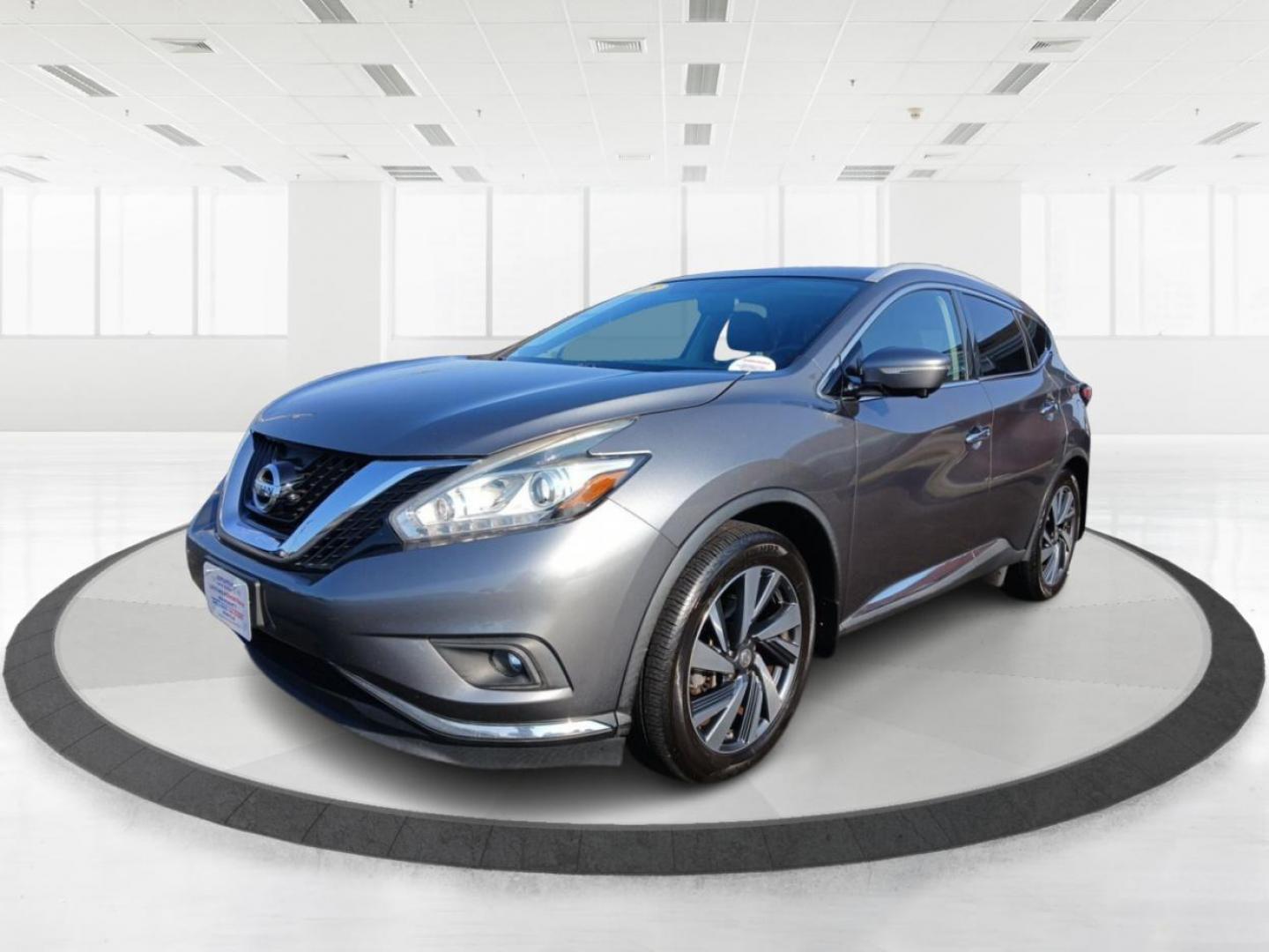 2015 Gun Metallic Nissan Murano Platinum AWD (5N1AZ2MH7FN) with an 3.5L V6 DOHC 24V engine, Continuously Variable Transmission transmission, located at 401 Woodman Dr, Riverside, OH, 45431, (937) 908-9800, 39.763779, -84.122063 - Photo#7