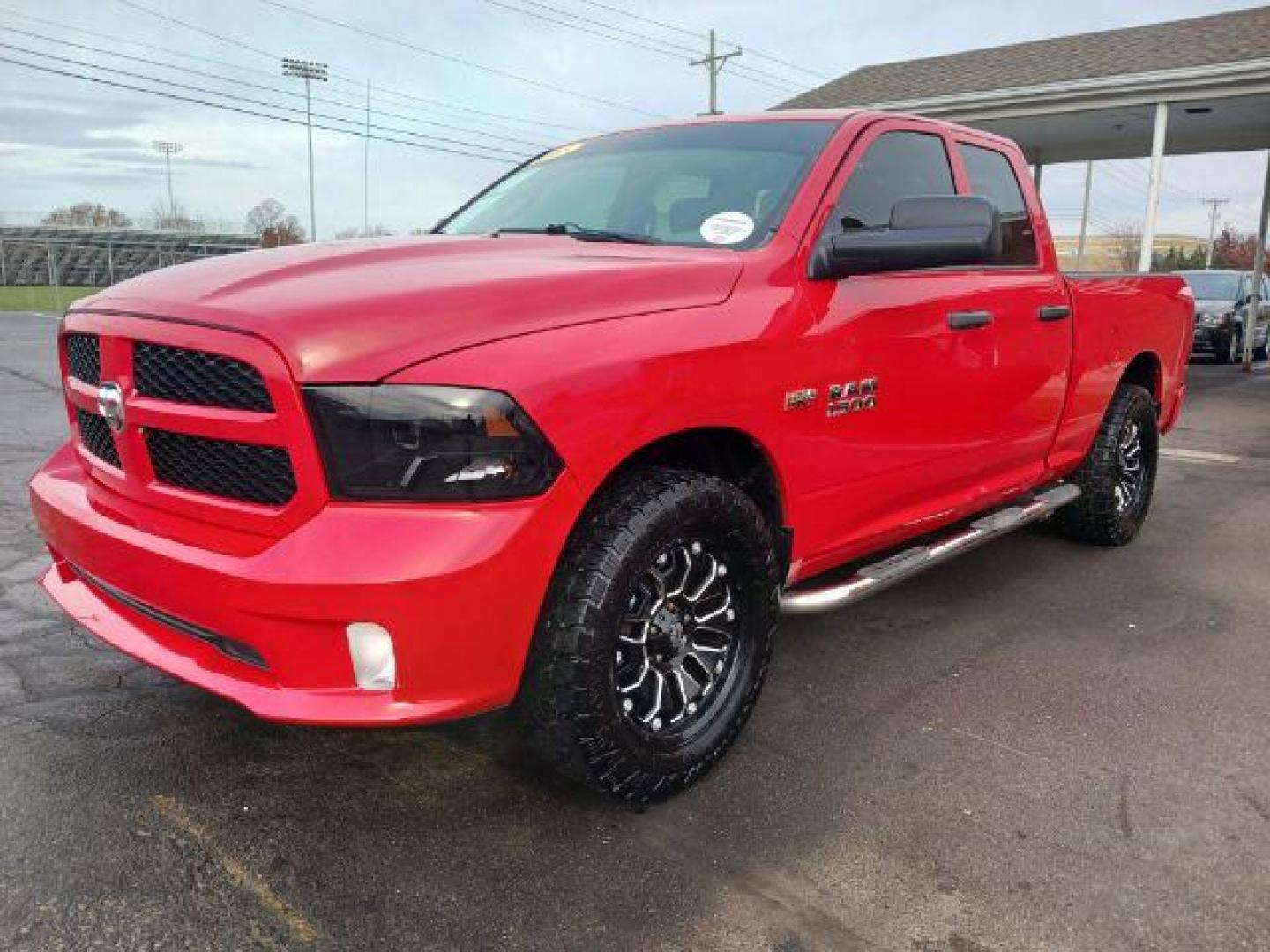 2015 Red RAM 1500 Tradesman Quad Cab 4WD (1C6RR7FT3FS) with an 5.7L V8 OHV 16V engine, 8-Speed Automatic transmission, located at 1951 S Dayton Lakeview Rd., New Carlisle, OH, 45344, (937) 908-9800, 39.890999, -84.050255 - Photo#2