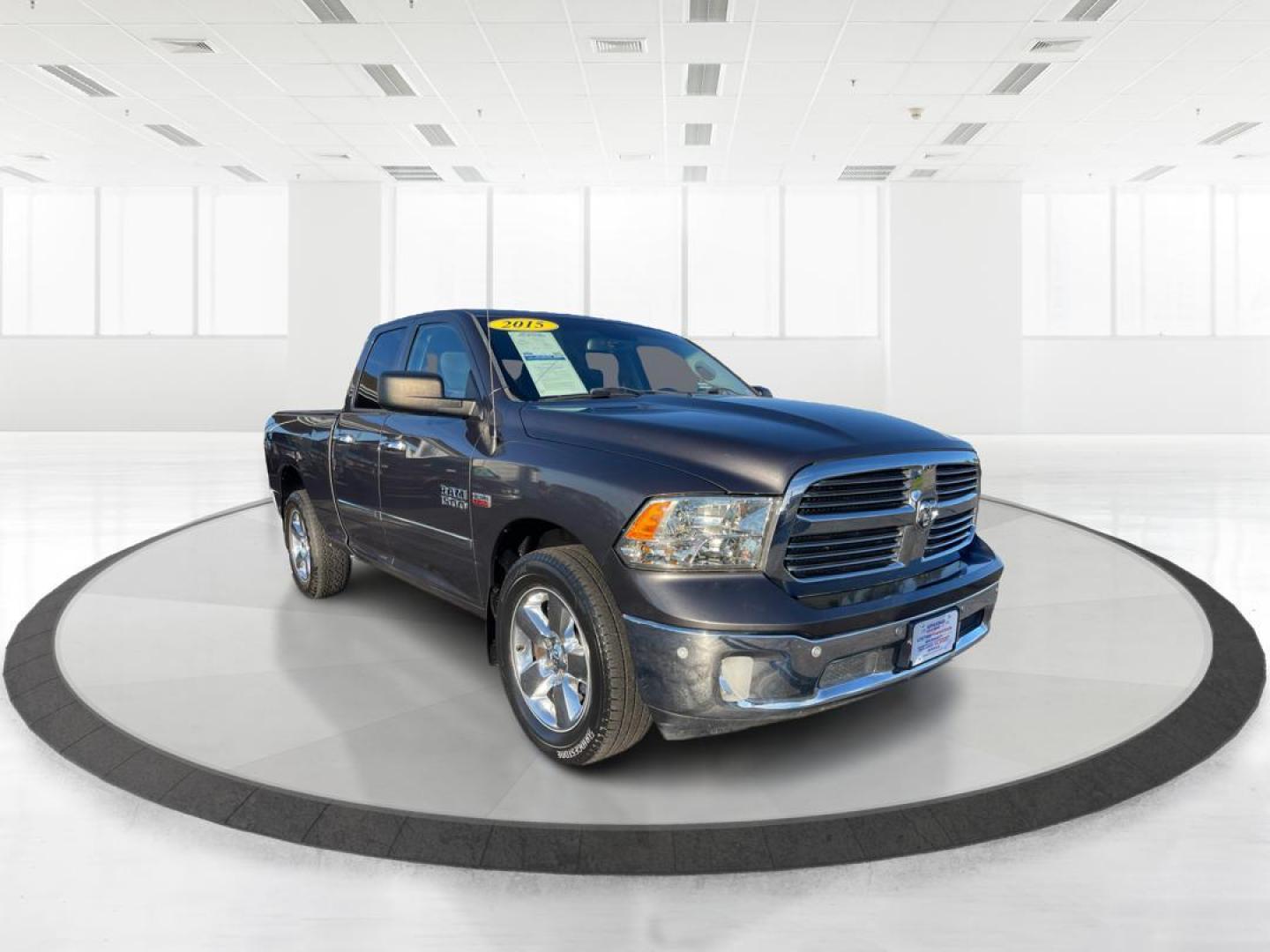 2015 RAM 1500 SLT Quad Cab 4WD (1C6RR7GT2FS) with an 5.7L V8 OHV 16V engine, 8-Speed Automatic transmission, located at 880 E. National Road, Vandalia, OH, 45377, (937) 908-9800, 39.891918, -84.183594 - 2015 RAM 1500 SLT Quad Cab 4WD - Photo#0