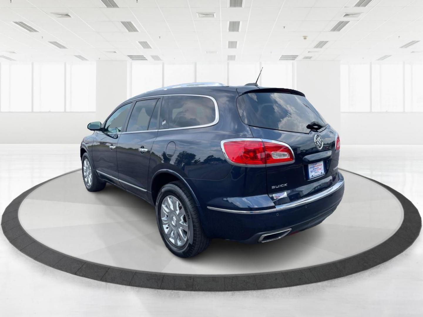 2016 Dark Sapphire Blue Metallic Buick Enclave Leather FWD (5GAKRBKD1GJ) with an 3.6L V6 DOHC 24V engine, 6-Speed Automatic Overdrive transmission, located at 1099 N County Rd 25A, OH, 45373, (937) 908-9800, 40.057079, -84.212883 - Photo#4