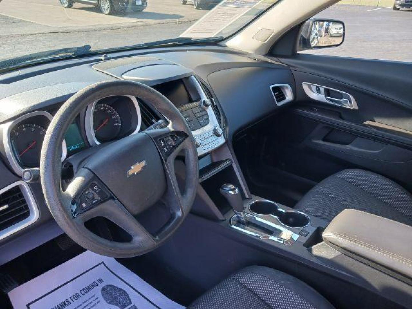 2016 Black Chevrolet Equinox LS 2WD (2GNALBEK0G6) with an 2.4L L4 DOHC 16V FFV engine, 6-Speed Automatic transmission, located at 401 Woodman Dr, Riverside, OH, 45431, (937) 908-9800, 39.763779, -84.122063 - Photo#6