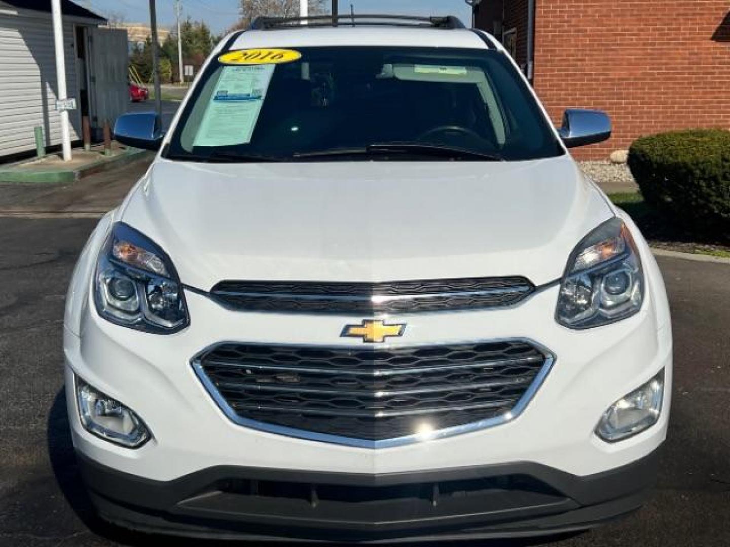 2016 Summit White Chevrolet Equinox LTZ 2WD (1GNALDEK4GZ) with an 2.4L L4 DOHC 16V FFV engine, 6-Speed Automatic transmission, located at 1099 N County Rd 25A, OH, 45373, (937) 908-9800, 40.057079, -84.212883 - Photo#1