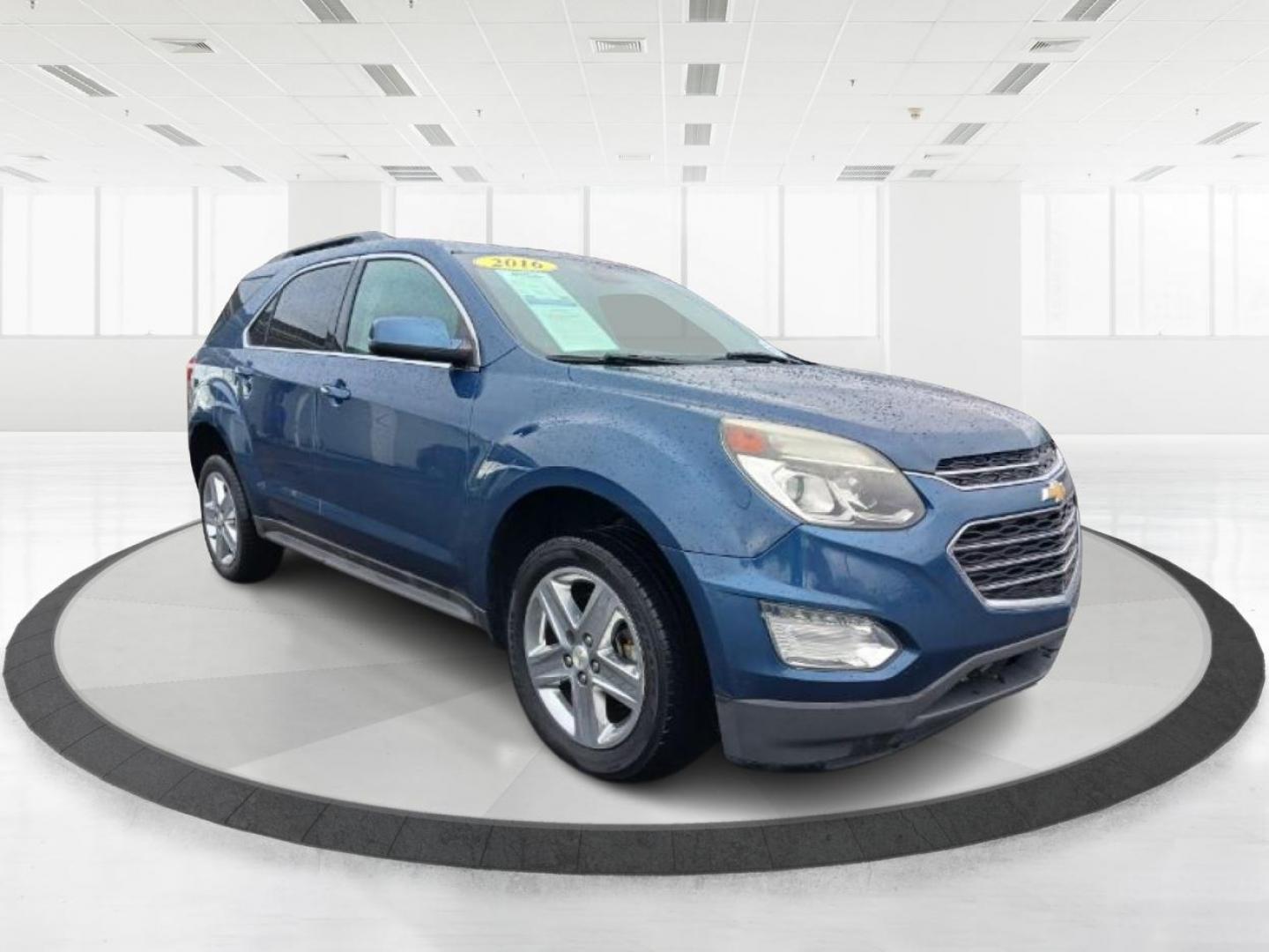 2016 Patriot Blue Metallic Chevrolet Equinox LT 2WD (2GNALCEK3G6) with an 2.4L L4 DOHC 16V FFV engine, 6A transmission, located at 1951 S Dayton Lakeview Rd., New Carlisle, OH, 45344, (937) 908-9800, 39.890999, -84.050255 - Photo#0