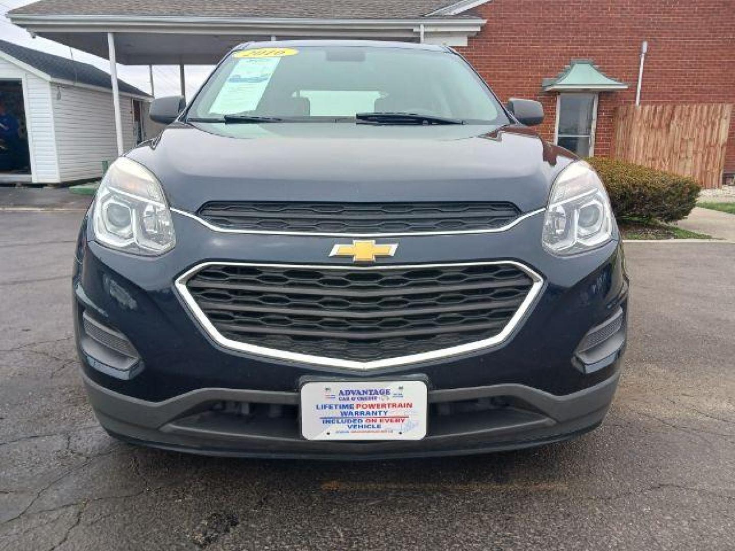 2016 Blue Velvet Metallic Chevrolet Equinox LS 2WD (2GNALBEK2G1) with an 2.4L L4 DOHC 16V FFV engine, 6-Speed Automatic transmission, located at 1230 East Main St, Xenia, OH, 45385, (937) 908-9800, 39.687321, -83.910294 - Photo#1